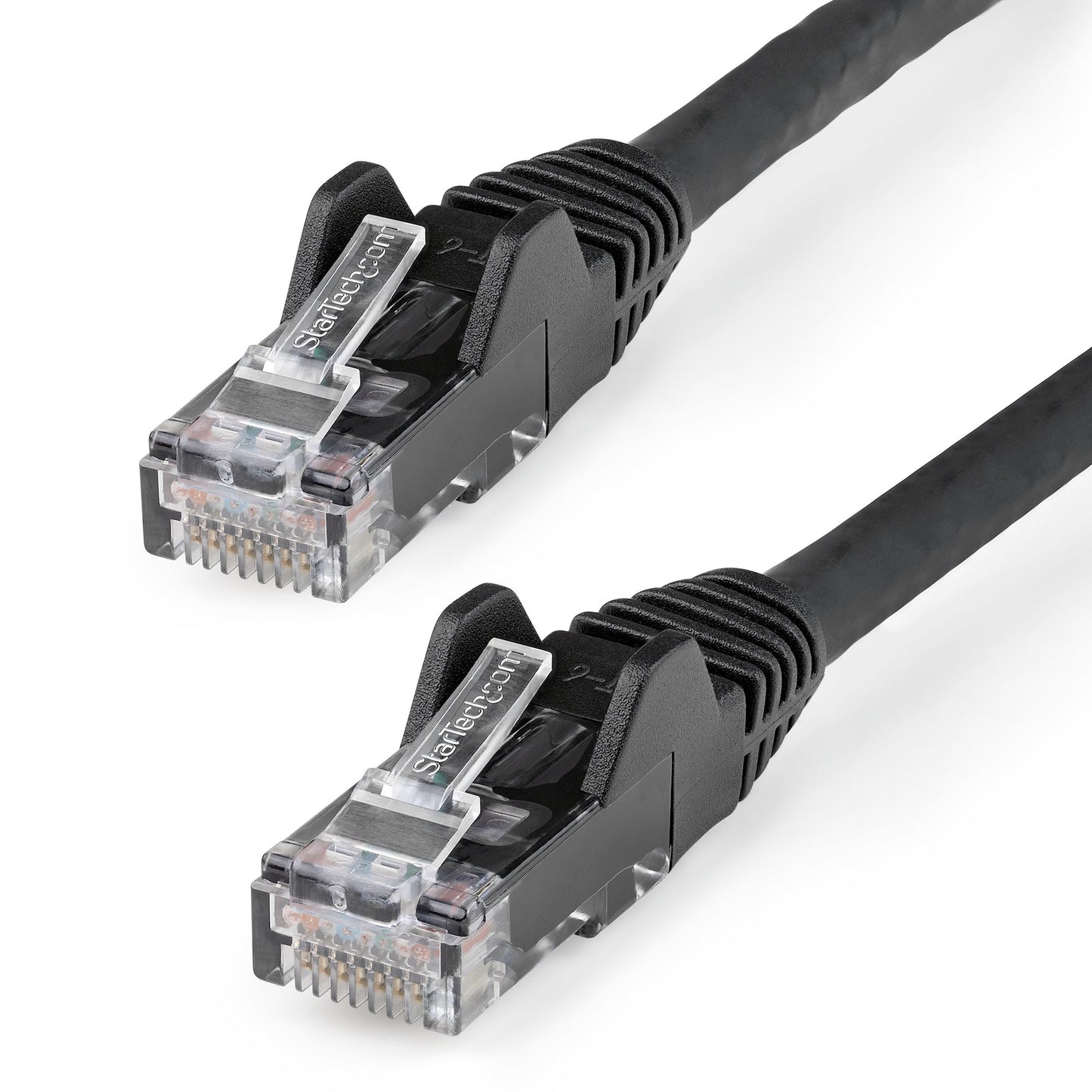 Cable StraTech.com N6LPATCH2MBK, Patch Cat6 UTP sin Enganches RJ-45 Macho - RJ-45 Macho, 2 Metros, Negro