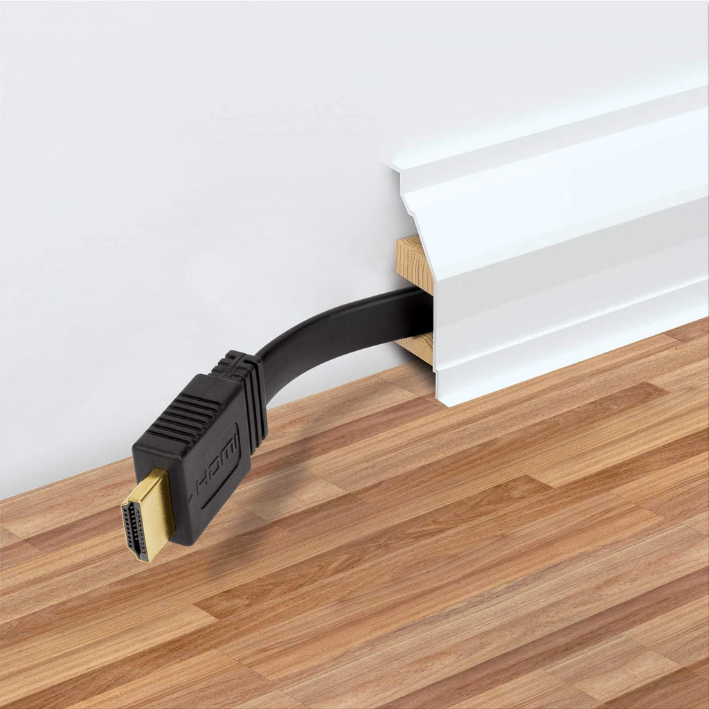 Cable Manhattan 355650, HDMI de Alta Velocidad HDMI 2.0 Macho - HDMI 2.0 Macho, 4K, 60Hz, 15 Metros, Negro