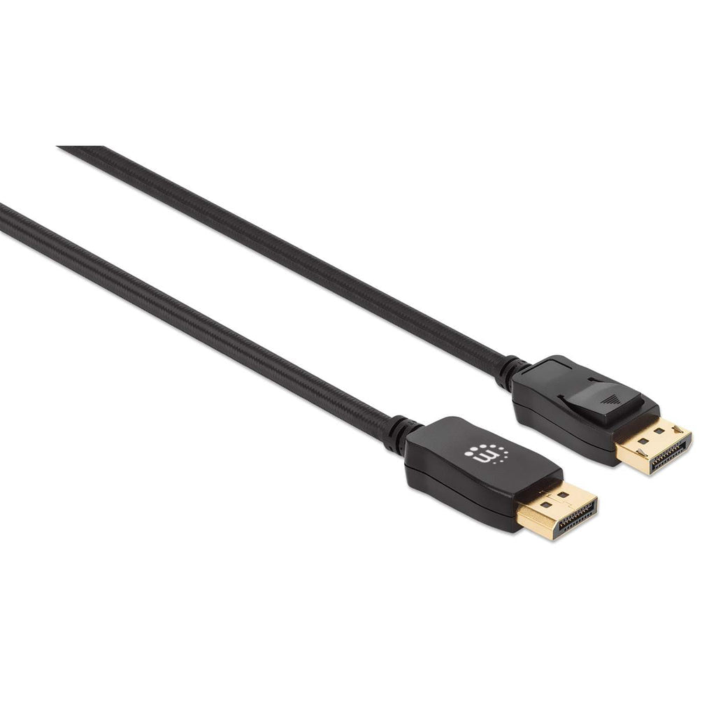 Cable Manhattan 353625 DisplayPort 1.4 Macho - DisplayPort 1.4 Macho, 8K, 60Hz, 3 Metros, Negro