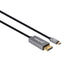 Cable DisplayPort Manhattan 354844, 1.4 Macho - USB-C Macho, 8K, 60Hz, 2 Metros, Negro