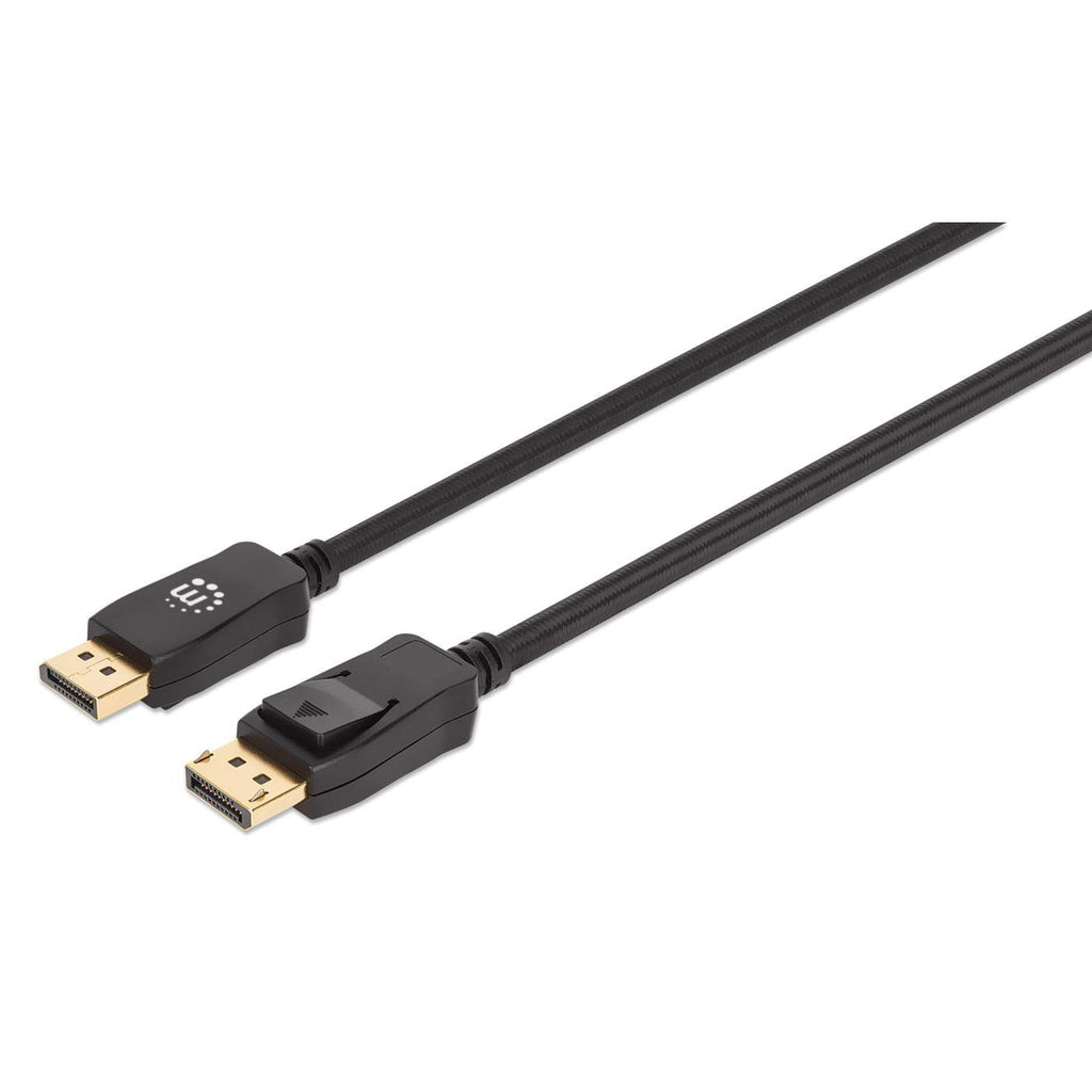 Cable Manhattan 353595, DisplayPort 1.4 Macho - DisplayPort 1.4 Macho, 8K, 60Hz, 1 Metro, Negro