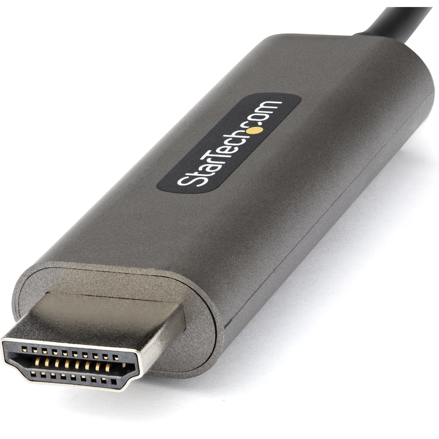 Cable StarTech.com CDP2HDMM1MH, HDMI 1.4 Macho - USB-C Macho, 4K, 60Hz, 1 Metro, Negro/Plata