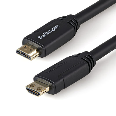 STARTECH CONSIG CABLE HDMI 2.0 DE 3M CERTIFICA CABL DO PREMIUM - CONECTORES DE AGARRE