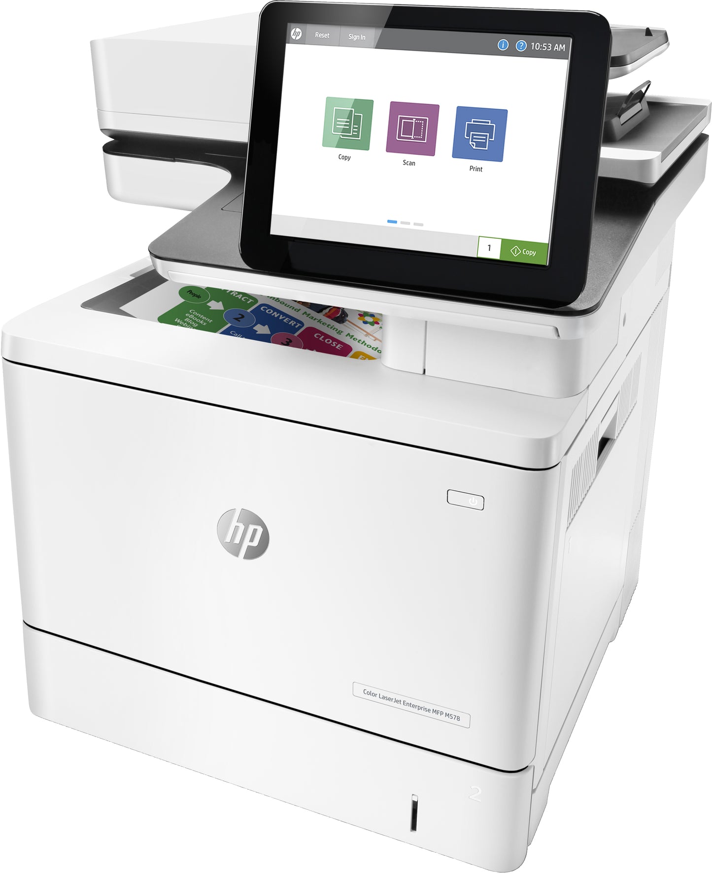 HP INC. HP COLOR LASERJET ENT MFPM578DNPRNT .