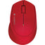 Ratón M280 Logitech, Inalámbrico, 1000DPI, USB, Rojo