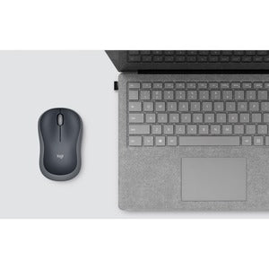 Ratón M185 Logitech, Inalámbrico, USB, 1000DPI, Negro