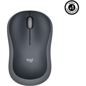 Ratón M185 Logitech, Inalámbrico, USB, 1000DPI, Negro