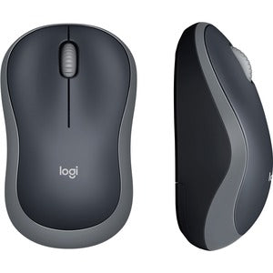 Ratón M185 Logitech, Inalámbrico, USB, 1000DPI, Negro
