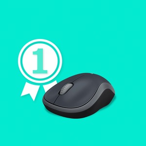 Ratón M185 Logitech, Inalámbrico, USB, 1000DPI, Negro