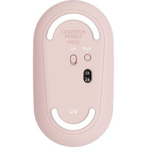 Mouse óptico Pebble M350 Logitech, Inalámbrico, Bluetooth, 1000DPI, Rosa