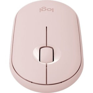 Mouse óptico Pebble M350 Logitech, Inalámbrico, Bluetooth, 1000DPI, Rosa