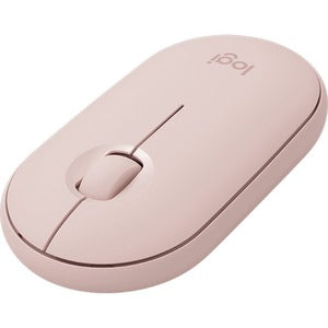 Mouse óptico Pebble M350 Logitech, Inalámbrico, Bluetooth, 1000DPI, Rosa