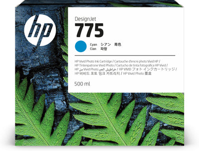 HP INC. HP 775 500ML CYAN DESIGNJET INKINK CARTRIDGE
