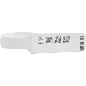 Brazalete de Identificación Zebra Z-Band Direct 10006995K | Polipropileno | 25.4×279.4mm | 200/Rollo | 6 Rollos/Caja | Para HC100 y ZD510-HC | SKU 10006995K