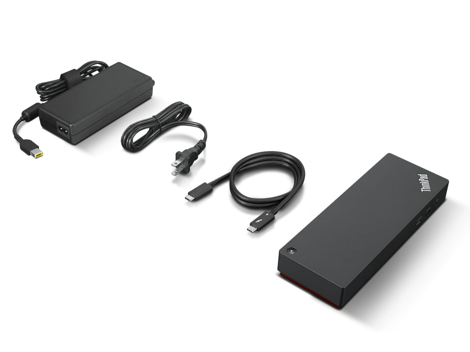 Lenovo Docking Station ThinkPad Universal Thunderbolt 4, 4x USB 3.1, 2x USB 2.0, 1x HDMI, 2x DisplayPort, 1x RJ-45, Negro