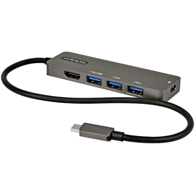 STARTECH CONSIG DOCKING STATION USB-C HDMI 4K DOCK 60HZ PD DE 100W HUB 4 PUERTOS