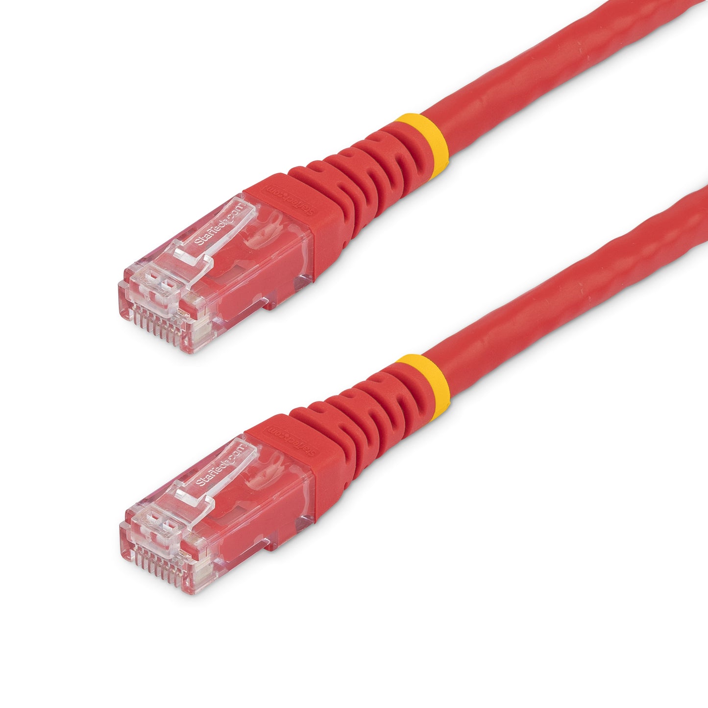 STARTECH CONSIG CABLE 6M GIGABIT ETHERNET RED CABL CAT6 UTP RJ45 MOLDEADO NARANJA .