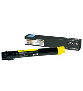 X950X2YG Tóner Lexmark Amarillo, 22.000 Páginas