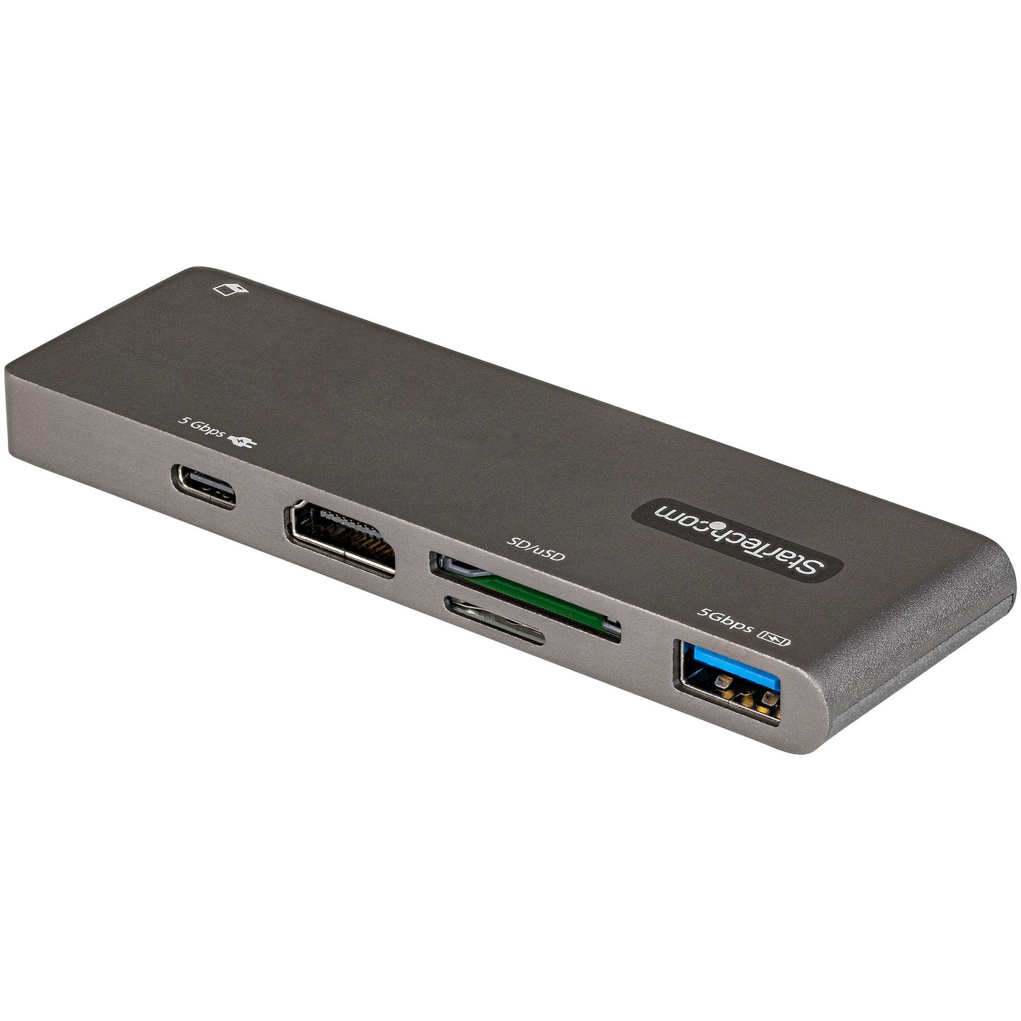 StarTech.com Docking Station, 1x USB 3.2, 1x HDMI, Negro/Gris