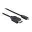 INTRACOM CABLE VIDEO HDMI 1.4 M-MICRO CABL 2M ETHERNET