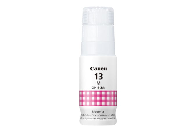 CANON BOTELLA DE TINTA GI-13 M MAGENTINK A 60ML SERIE G 6 TINTAS