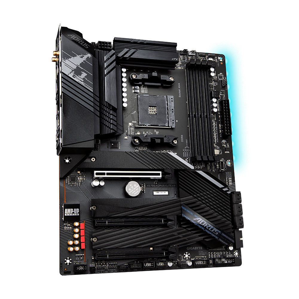 GIGABYTE (ARROBA) TARJETA MADRE X570S AORUS ELITECPNT AX AMD AM4 ATX USB 3.2/2.5 GBE/M.2