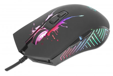 INTRACOM MOUSE OPTICO GAMING 7 BOTONES 7WRLS 200 DPI LED RGB NEGRO MOUSE OPTICO GAMING 7 BOTONES 7 200 DPI LED RGB NEGRO