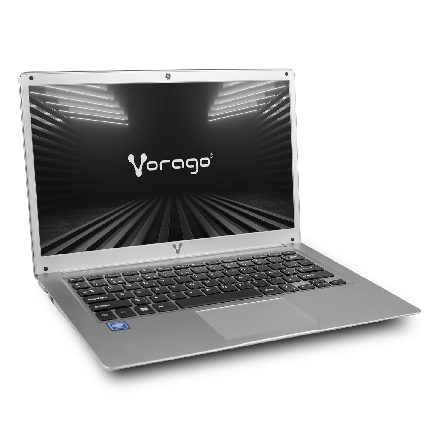 Laptop Vorago Alpha Plus 14" HD, Intel Celeron N4020 1.10GHz, 8GB, 500GB HDD + 64GB eMMC, Windows 10 Pro 64-bit, Español, Plata