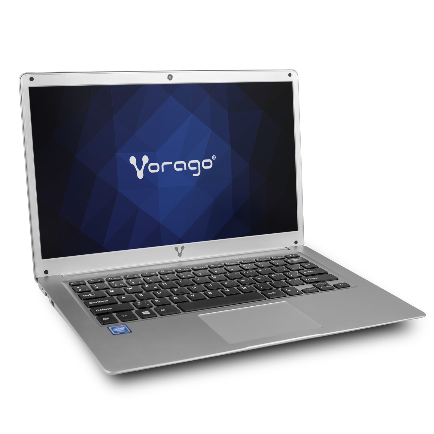 Laptop Vorago Alpha Plus 14" HD, Intel Celeron N4020 1.10GHz, RAM 4GB, 500GB HDD + 64GB eMMC, Windows 10 Pro, Español, Plata