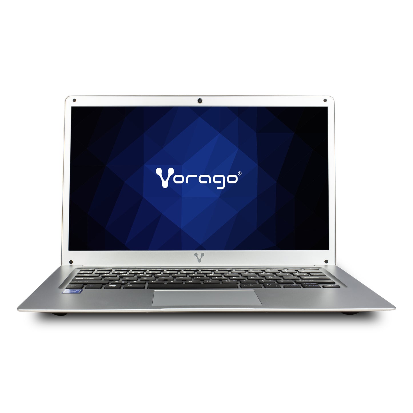 Laptop Vorago Alpha Plus 14" HD, Intel Celeron N4020 1.10GHz, RAM 4GB, 500GB HDD + 64GB eMMC, Windows 10 Pro, Español, Plata