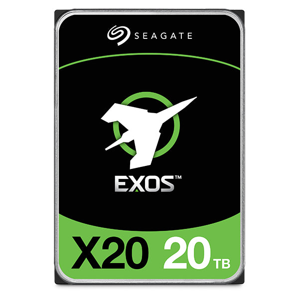 ST20000NM007D Disco Duro para Servidor Seagate Exos X20 3.5", 20TB, SATA III, 6 Gbit/s, 7200RPM