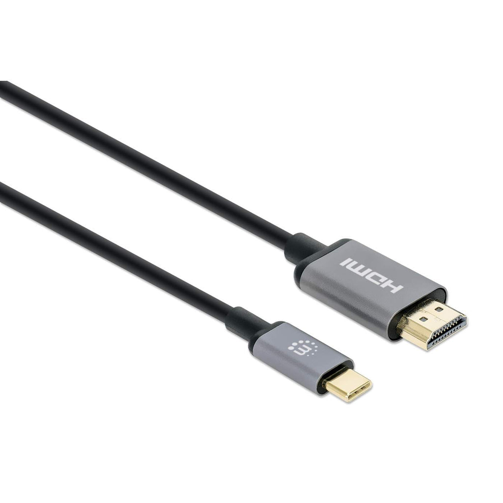 INTRACOM CABLE USB-C A HDMI M 1.0M 4K CABL 60HZ NEGRO CABLE USB-C A HDMI M 1.0M 4K 60HZ NEGRO
