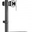 Soporte de escritorio para monitor, soporta un monitor LCD de 17" a 27" con un peso de hasta 7kg