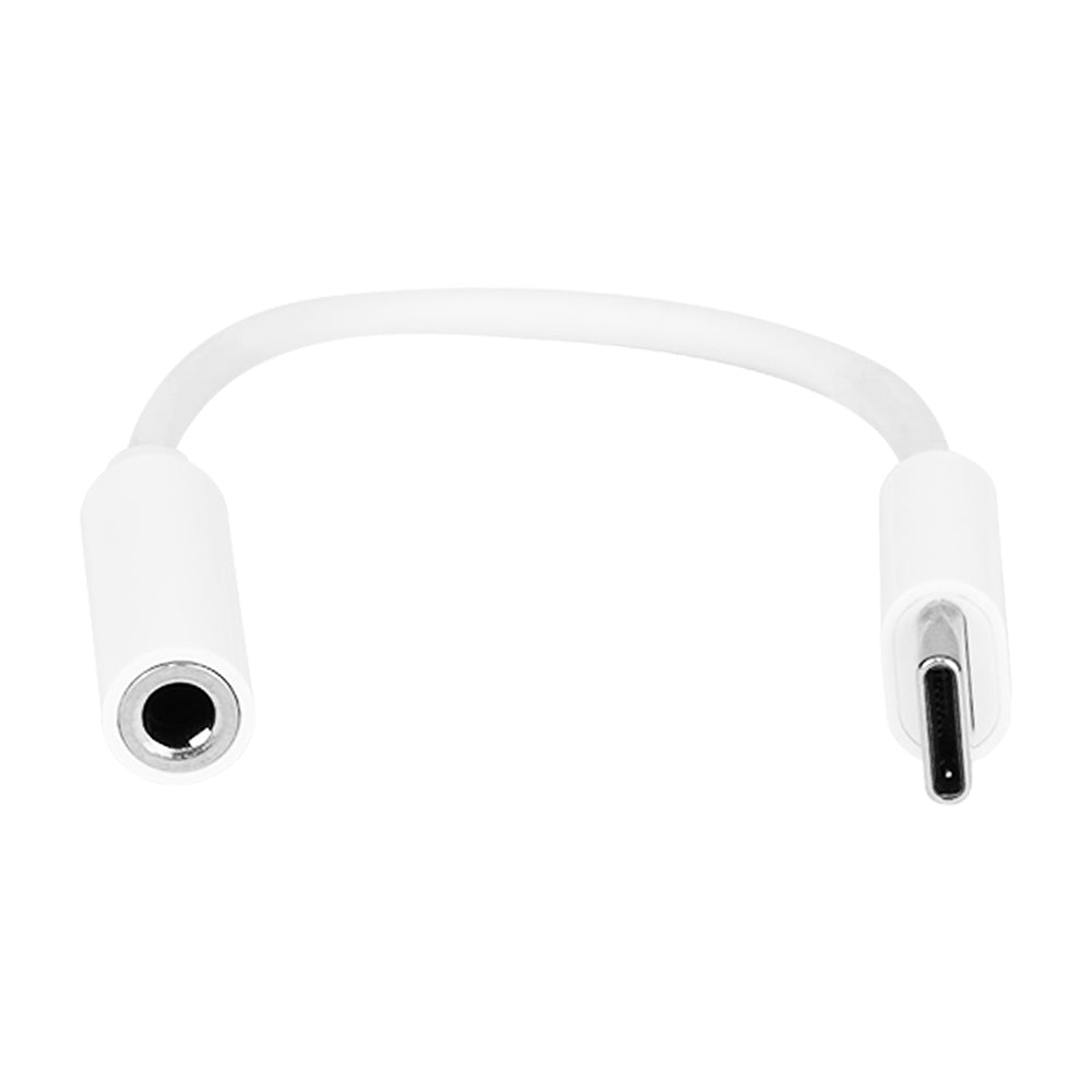 Vorago Adaptador USB-C Macho - 3.5mm Hembra, Blanco