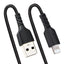 Cable Espiral StarTech.com RUSB2ALT1MBC. Lightning Macho - USB A Macho, 1 Metro, Negro