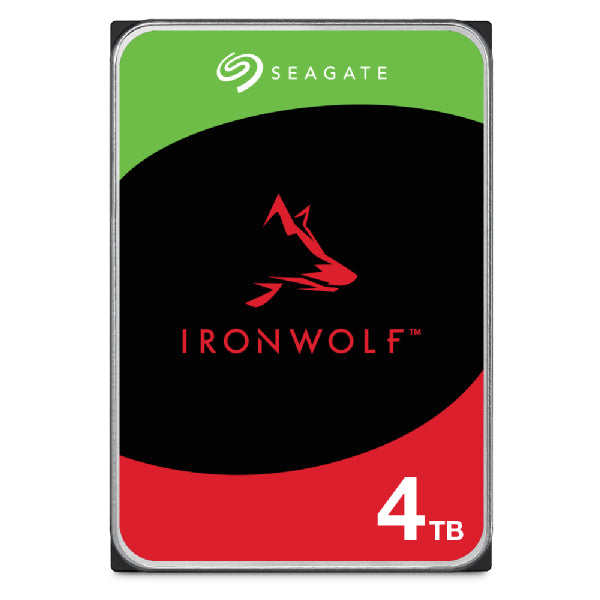 ST4000VN006 Disco Duro para NAS Seagate IronWolf 3.5'' de 1 a 8 Bahías, 4TB, SATA III, 6 Gbit/s, 5400RPM, 256MB Cache