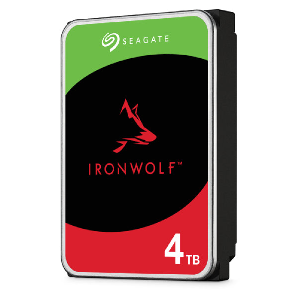 ST4000VN006 Disco Duro para NAS Seagate IronWolf 3.5'' de 1 a 8 Bahías, 4TB, SATA III, 6 Gbit/s, 5400RPM, 256MB Cache