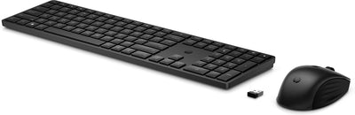 Kit de teclado y mouse 655 HP, Inalámbrico, USB-A, Negro (Español)