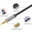 INTRACOM CABLE AUDIO ESTEREO 3.5MM 1.0M CABL MACHO-MACHO