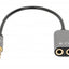 INTRACOM CABLE ADAPTADOR AUDIO Y 3.5MM 1CABL A 2 AUDIFONO Y MICROFONO