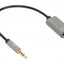 INTRACOM CABLE ADAPTADOR AUDIO Y 3.5MM 1CABL A 2 AUDIFONO Y MICROFONO