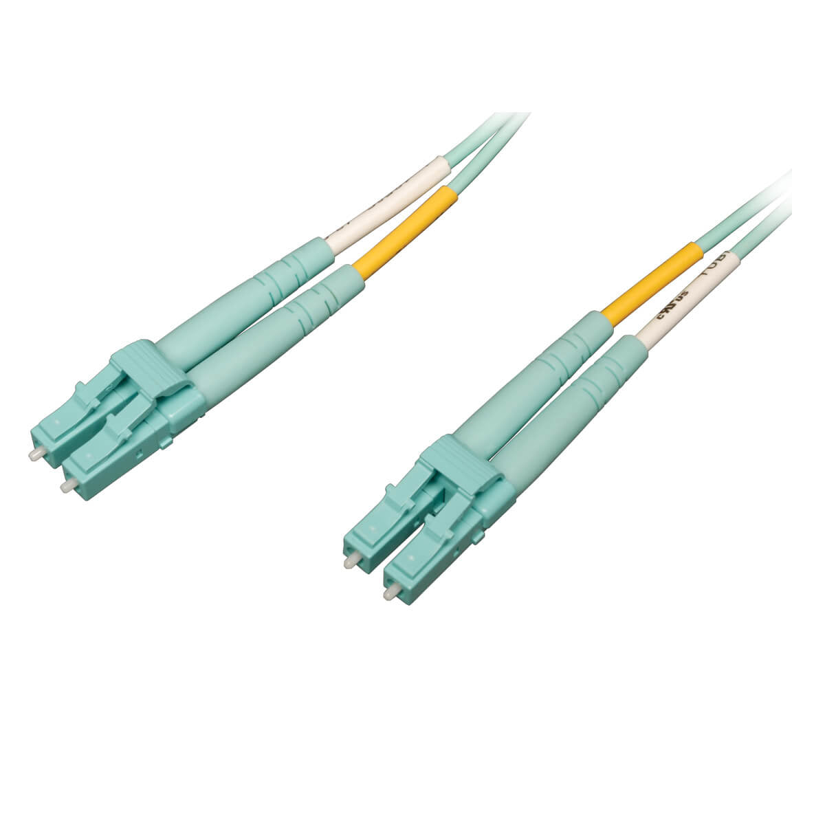 Cable Fibra Óptica Dúplex Tripp Lite N820-03M-OM4, Multimodo OM4 LC Macho - LC Macho, 3 Metros, Turquesa