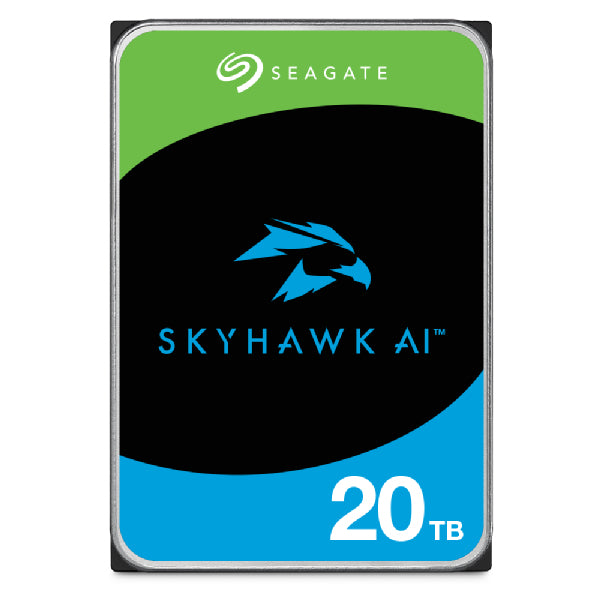 ST20000VE002 Disco Duro para Videovigilancia Seagate SkyHawk 3.5'', 20TB, SATA III, 6 Gbit/s, 7200RPM, 256MB Cache