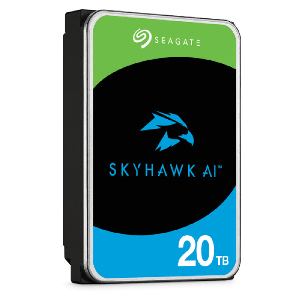 ST20000VE002 Disco Duro para Videovigilancia Seagate SkyHawk 3.5'', 20TB, SATA III, 6 Gbit/s, 7200RPM, 256MB Cache