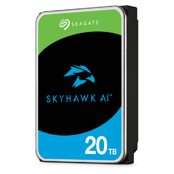 ST20000VE002 Disco Duro para Videovigilancia Seagate SkyHawk 3.5'', 20TB, SATA III, 6 Gbit/s, 7200RPM, 256MB Cache