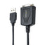 Cable StarTech.com 1P3FPC-USB-SERIAL, DB-9 Macho - USB A 2.0 Macho, 90cm, Negro