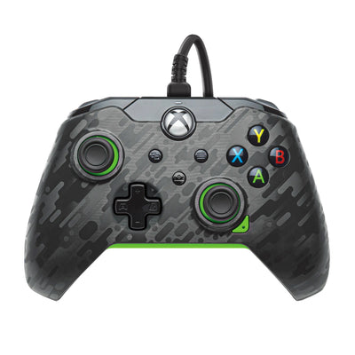 XBOX WIRED CONTROLER WRLS NEON CARBON