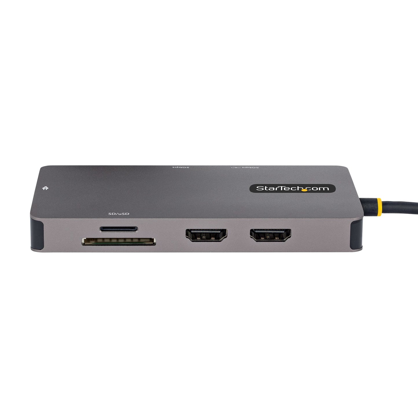 StarTech.com Docking Station USB-C, 2x USB 3.0, 2x HDMI, 1x RJ45,1x SD, 1x MicroSD