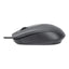Mouse Óptico Estándar USB Negro, Cable, 1000 dpi, Rueda de desplazamiento, Simétrico