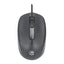 Mouse Óptico Estándar USB Negro, Cable, 1000 dpi, Rueda de desplazamiento, Simétrico